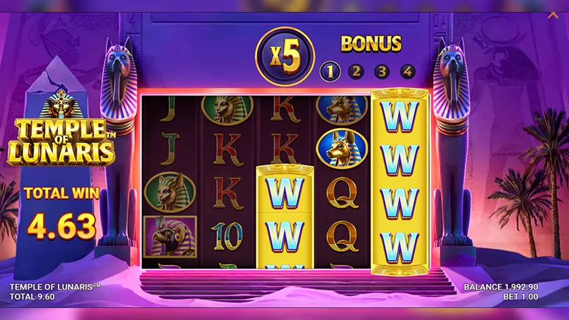 Lunar Temple pokie